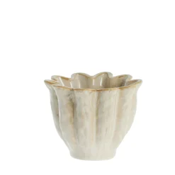 Lene Bjerre - Vielle skjuler i keramik Ø14 cm. sand