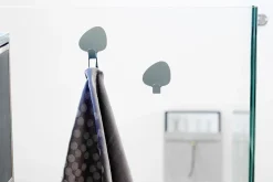 LindDNA - Knager Curve hook (2 stk.) Nupo Pastel Green / Alu Pastel Green (small)