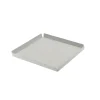 LindDNA bakke - Tray square small (nupo metallic/alu metallic)