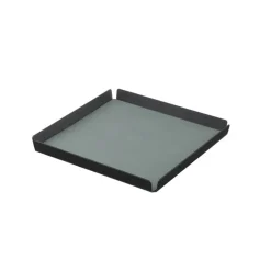 LindDNA bakke - Tray square small (nupo pastel green/alu anthracite)