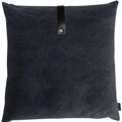 Louise Smærup - Pude, canvas - Sort (65x65 cm.)