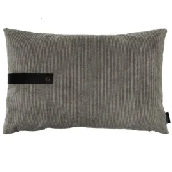 Louise Smærup - Pude, corduroy - Light Grey (40x60 cm.)