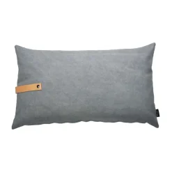 Louise Smærup pude - Vendbar pude i grå Canvas 80 x 50 cm