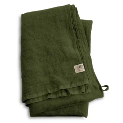 Lovely Linen - Badehåndklæde - Jeep Green