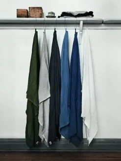 Lovely Linen - Badehåndklæde - Natural Beige - 90x145 cm