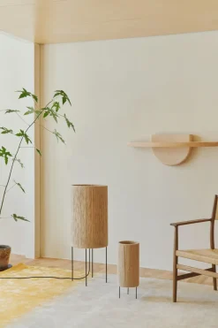 Made By Hand - Bordlampe - Ro Ø30 Floor Lamp - Jute