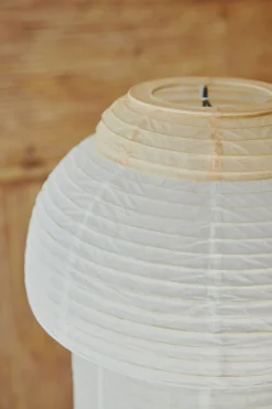 Made By Hand - Bordlampe - Papier Ø30 Double Table - Soft Yellow