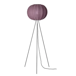Made By Hand - Gulvlampe - Knit-Wit 45 Round Floor High - Burgundy