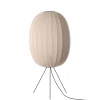 Made By Hand - Gulvlampe - Knit-Wit 65 High Oval Floor Medium - Sand Stone