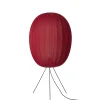 Made By Hand - Gulvlampe - Knit-Wit 65 High Oval Floor Medium - Maple Red