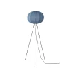 Made By Hand - Gulvlampe - Knit-Wit 45 Round Floor High - Blue Stone