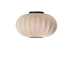 Made By Hand - Loftlampe - Knit-Wit 57 Oval Ceiling/Wall - Sand Stone