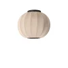 Made By Hand - Loftlampe - Knit-Wit 45 Round Ceiling - Sand Stone