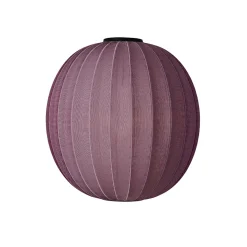 Made By Hand - Loftlampe - Knit-Wit 75 Round Ceiling - Burgundy