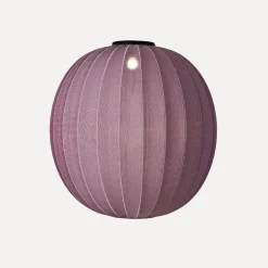 Made By Hand - Loftlampe - Knit-Wit 75 Round Ceiling - Burgundy