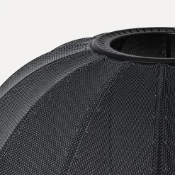 Made By Hand - Loftlampe - Knit-Wit 65 High Oval Ceiling - Black