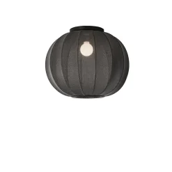 Made By Hand - Loftlampe - Knit-Wit 45 Round Ceiling - Black