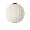 Made By Hand - Loftlampe - Knit-Wit 75 Round Ceiling - Pearl White