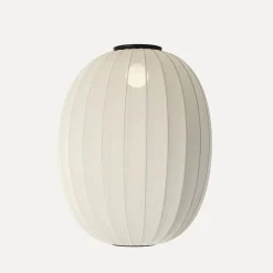 Made By Hand - Loftlampe - Knit-Wit 65 High Oval Ceiling - Pearl White