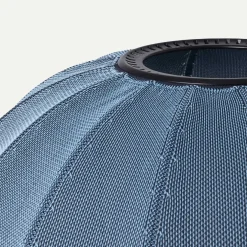 Made By Hand - Loftlampe - Knit-Wit 75 Round Ceiling - Blue Stone