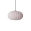 Made By Hand - Pendel - Knit-Wit 57 Oval Pendant LED - Light Pink