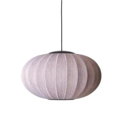 Made By Hand - Pendel - Knit-Wit 57 Oval Pendant LED - Anniversary Glitter Gold