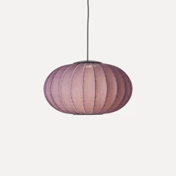 Made By Hand - Pendel - Knit-Wit 57 Oval Pendant LED - Burgundy