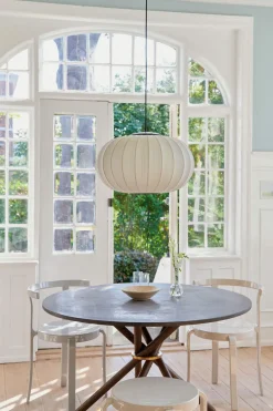 Made By Hand - Pendel - Knit-Wit 57 Oval Pendant LED - Pearl White