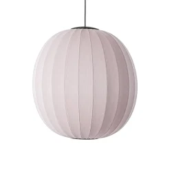 Made By Hand - Pendellampe - Knit-Wit 75 Round Pendant LED - Light Pink