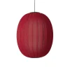 Made By Hand - Pendellampe - Knit-Wit 65 High Oval Pendant LED - Maple Red