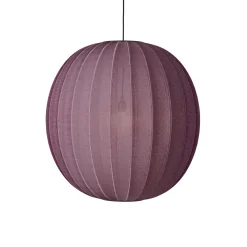 Made By Hand - Pendellampe - Knit-Wit 75 Round Pendant - Burgundy