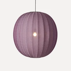 Made By Hand - Pendellampe - Knit-Wit 75 Round Pendant - Burgundy