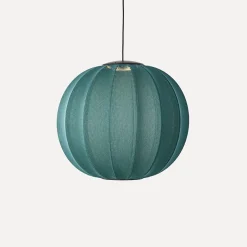 Made By Hand - Pendellampe - Knit-Wit 60 Round Pendant LED - Seagrass