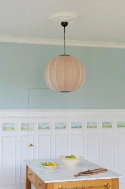 Made By Hand - Pendellampe - Knit-Wit 60 Round Pendant - Sand Stone