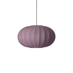 Made By Hand - Pendellampe - Knit-Wit 57 Oval Pendant - Burgundy