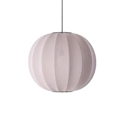 Made By Hand - Pendellampe - Knit-Wit 60 Round Pendant - Light Pink