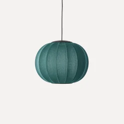 Made By Hand - Pendellampe - Knit-Wit 45 Round Pendant LED - Seagrass