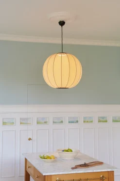 Made By Hand - Pendellampe - Knit-Wit 60 Round Pendant LED - Pearl White