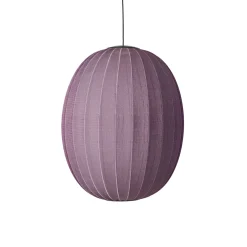 Made By Hand - Pendellampe - Knit-Wit 65 High Oval Pendant LED - Burgundy