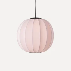 Made By Hand - Pendellampe - Knit-Wit 60 Round Pendant LED - Light Pink