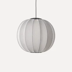 Made By Hand - Pendellampe - Knit-Wit 60 Round Pendant LED - Silver