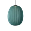 Made By Hand - Pendellampe - Knit-Wit 65 High Oval Pendant LED - Seagrass