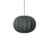 Made By Hand - Pendellampe - Knit-Wit 45 Round Pendant - Black