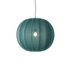 Made By Hand - Pendellampe - Knit-Wit 60 Round Pendant - Seagrass