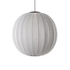 Made By Hand - Pendellampe - Knit-Wit 75 Round Pendant LED - Silver