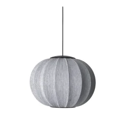 Made By Hand - Pendellampe - Knit-Wit 45 Round Pendant LED - Anniversary Glitter Silver