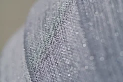 Made By Hand - Pendellampe - Knit-Wit 45 Round Pendant LED - Anniversary Glitter Silver