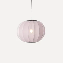 Made By Hand - Pendellampe - Knit-Wit 45 Round Pendant - Light Pink