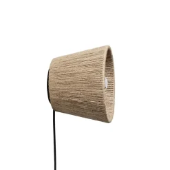 Made By Hand - Væglampe - Ro Wall Open - Jute