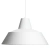 Made By Hand - Værkstedslampe - Ø82 - Matte White